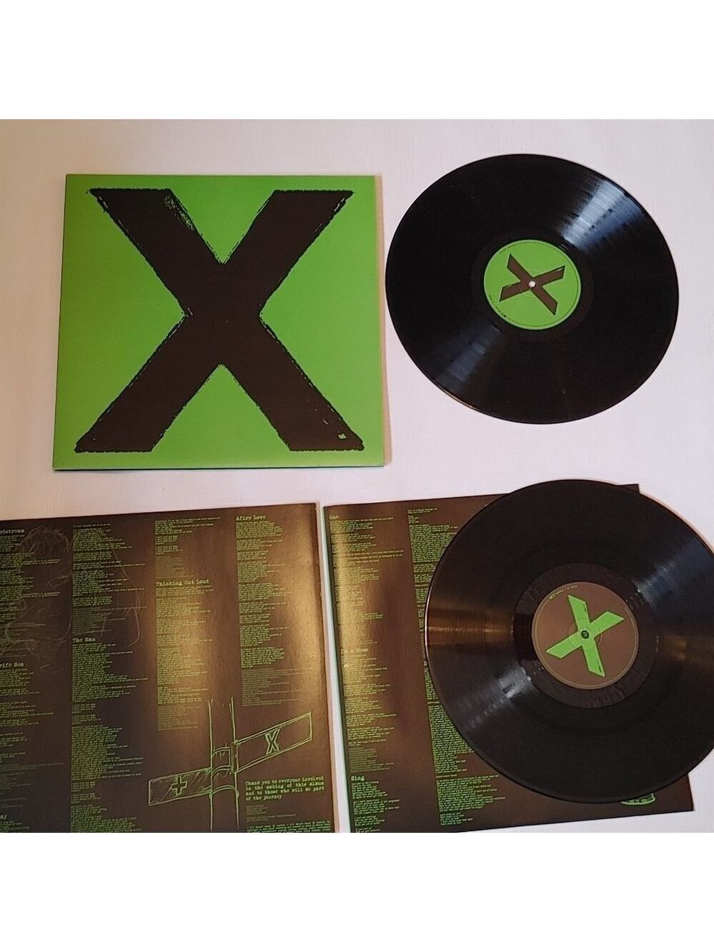 Ed Sheeran X Vinyl Record 2 X LP Garefold Vinyl